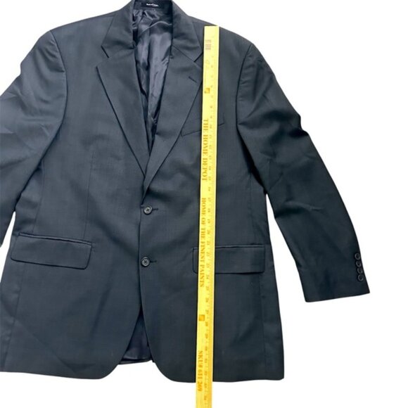Ralph Lauren 44 Tall Navy Wool CashmereBlazer Sport Coat 2 Button - Picture 10 of 15